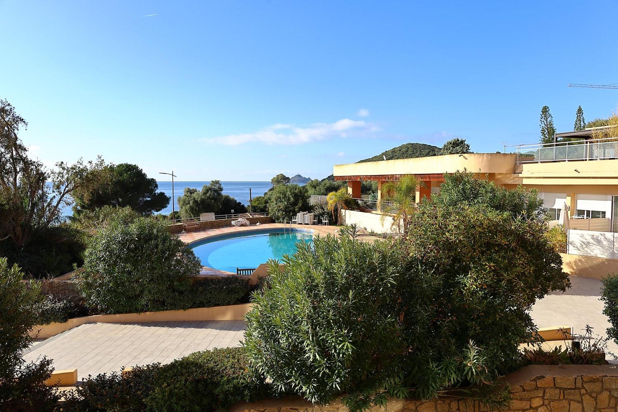 Evasion Corse - T2 Vue Mer, Piscine & Plage 阿雅克肖 外观 照片